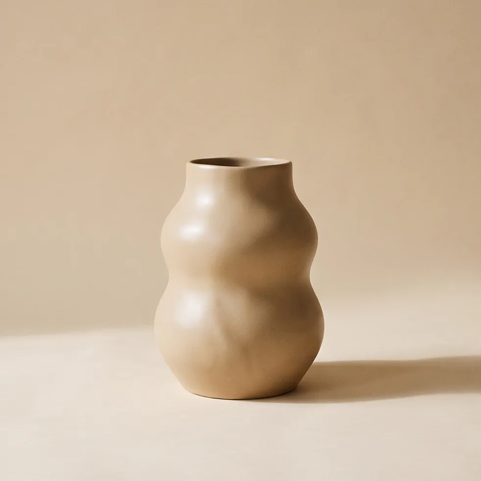 Vaso «Onda» — Ceramica smaltata